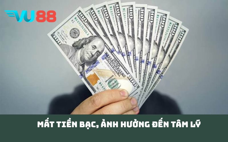 Mất tiền bạc, ảnh hưởng đến tâm lý