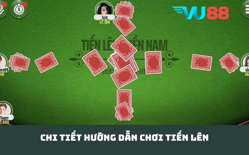 Chi tiết hướng dẫn chơi tiến lên