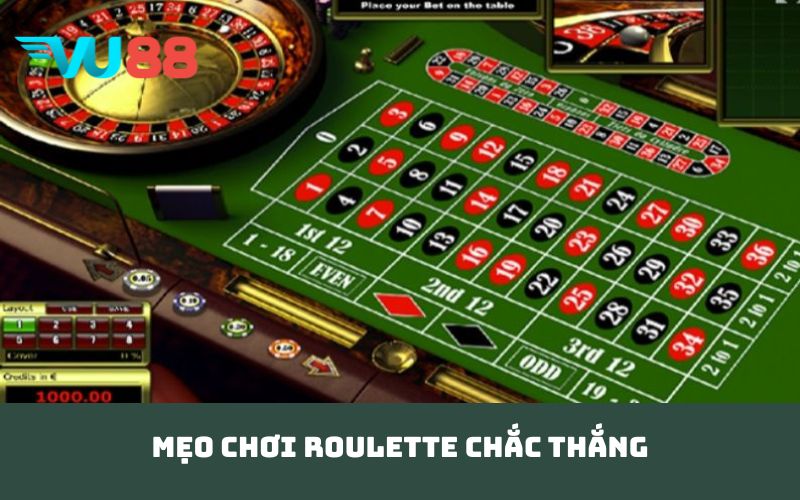 Mẹo chơi Roulette chắc thắng