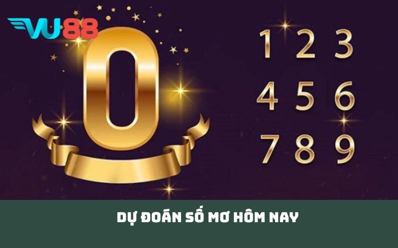 Dự đoán số mơ hôm nay